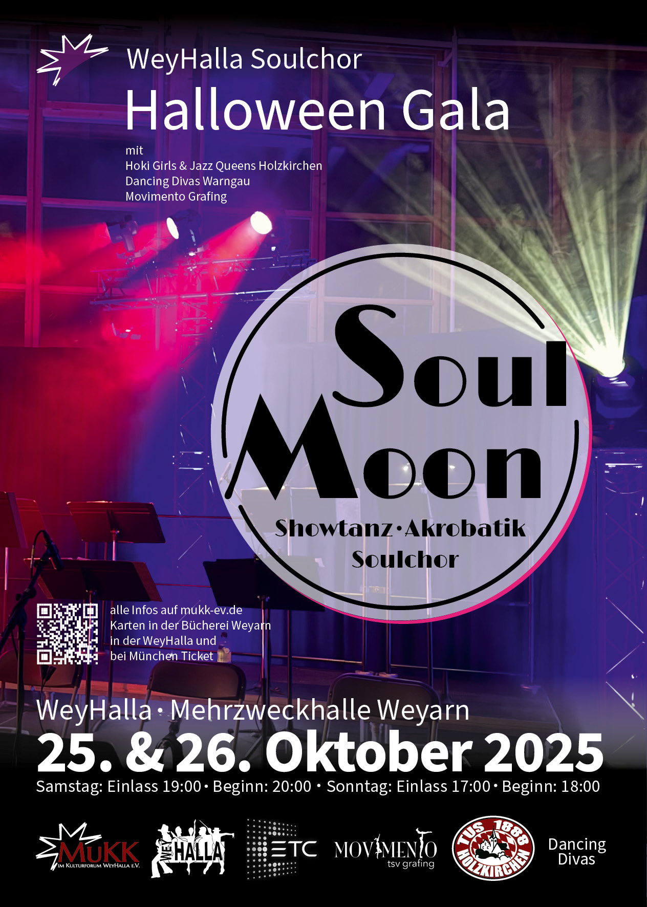Plakat Konzert Soul Moon