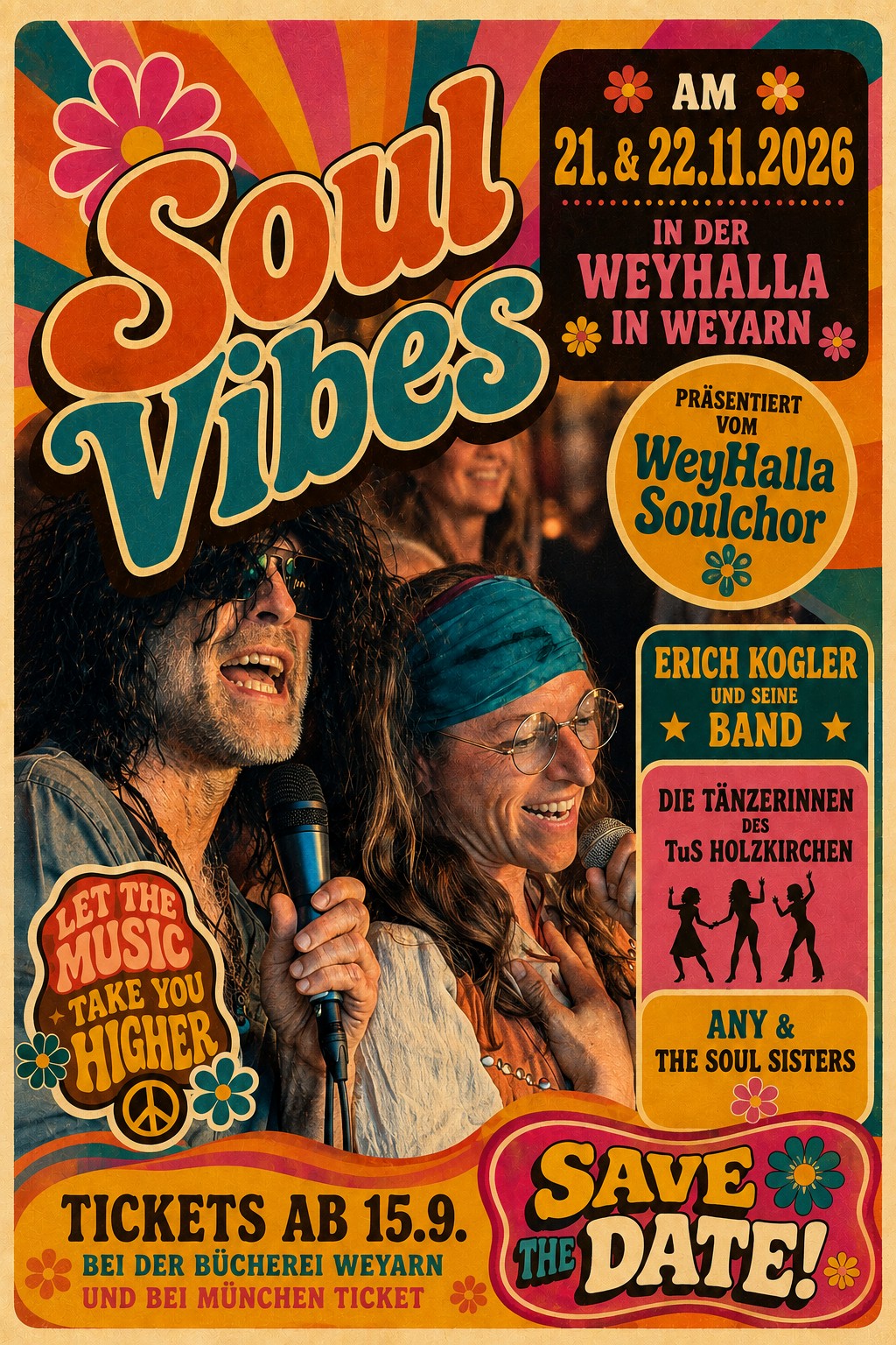 Plakat Konzert Soul Vibes 2026